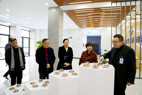 考察组一行先后考察了宸睿电子,傲顿科技,洁宝日化,方彦半导体,锐阳